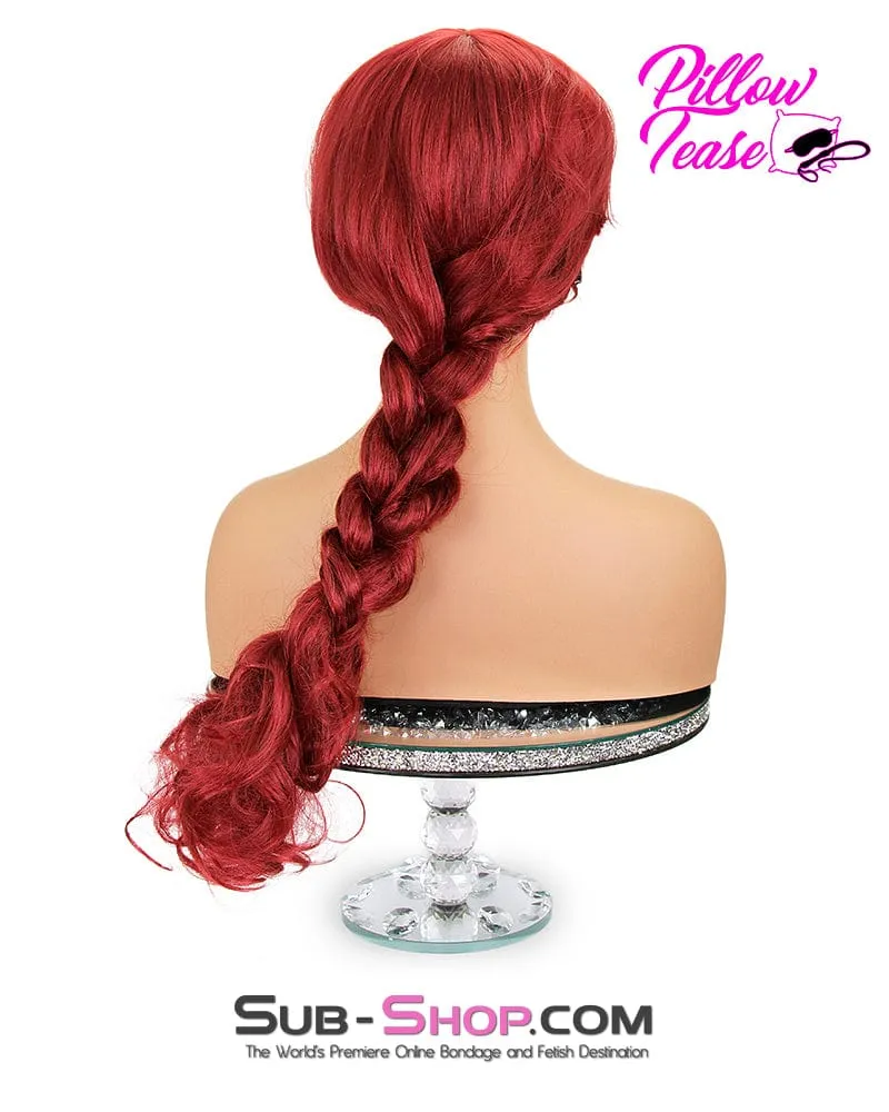 9960AE      Scarlet 22" Long Red Curly Wig